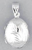 Sterling Silver Oval Locket