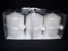 White Pillar Candles - 3 pack