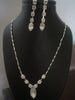 Clear Rhinestone Jewellery Set