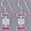 Triple Drop Crystal Earrings