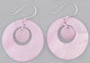 Pink Mother of Pearl Earrings