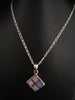 Square Mother of Pearl Pendant