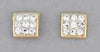 Square Crystal Studs